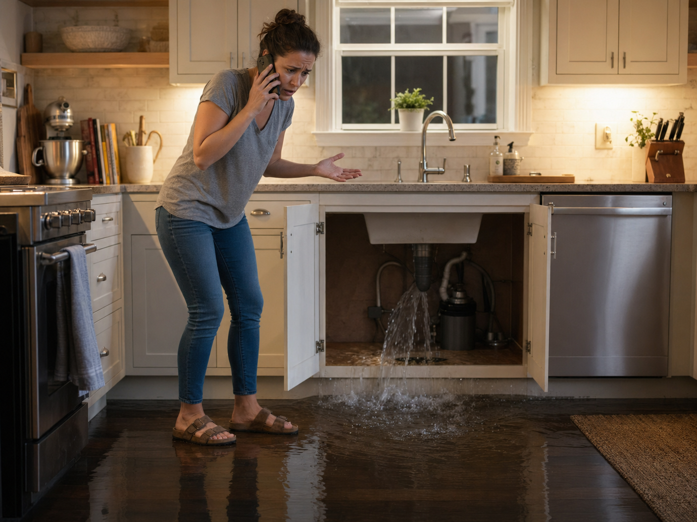 Customer calling with emergency